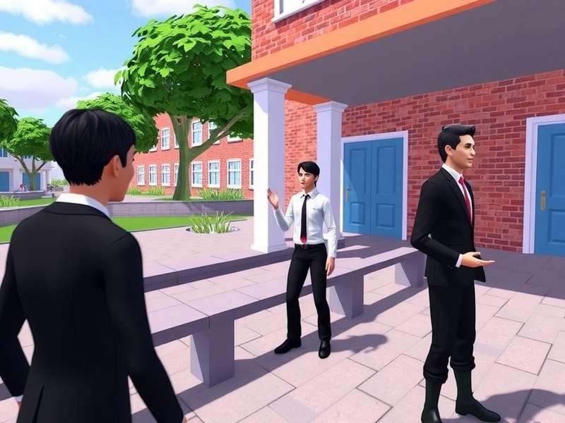 Avakin School Life Gameplay Screenshot